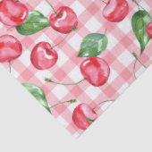 Cherry Waterverf Pattern Tissuepapier (Detail)