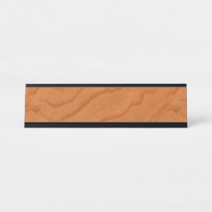 Cherry Wood Kijk goed uit Bureau Naambordje