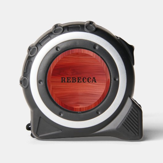 Cherry wood texture two custom monogram. rolmaat (Voorkant)