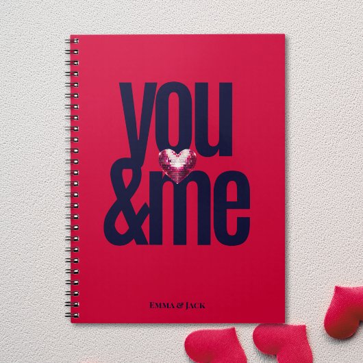 Cherry You & Me Carnet personnalisé