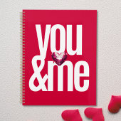 Cherry You & Me Personnalisé Pink Planner