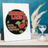 Cherryland door County Wisconsin Fotoplaat (Zijkant)