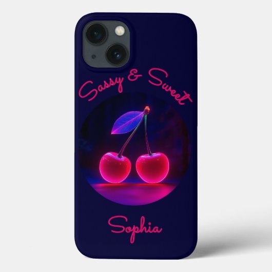 Cherrylicious Sassy – Sweet & Bold Case-Mate iPhone Case (Achterkant)