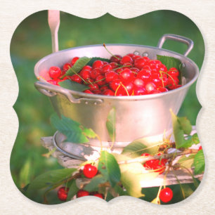 Cherryoogst, Cottage garden Rosalinde Kartonnen Onderzetters