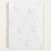 Cherrys blancs sur arrière - plan blanc - tout sim (Devant)