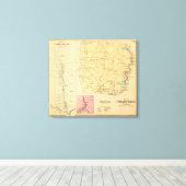 Cherrytree Township Canvas Afdruk (Insitu (Houten vloer))