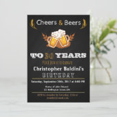 CHERS & BIÈRES ANNIVERSAIRE INVITATION POUR TOUT Â (Debout devant)