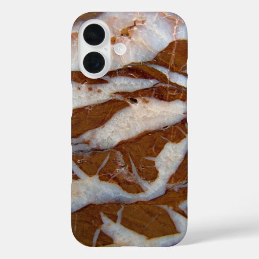 Chert en Quartz Rock Textuur Case-Mate iPhone Case (Achterkant)