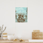 Cherub Angel Affiche d'architecture française Bann (Cuisine)
