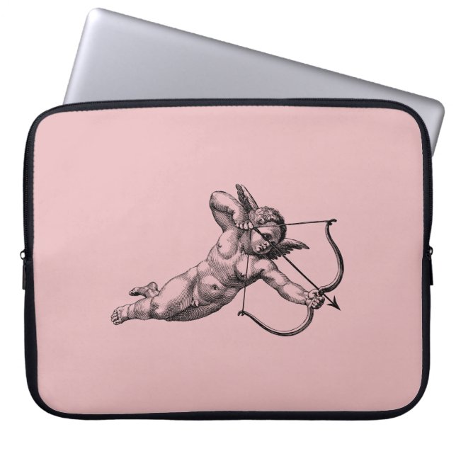 Cherub Angel Cupid Love Laptop Sleeve (Voorkant)