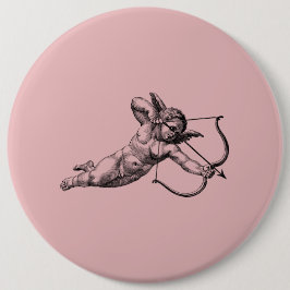  Cherub Angel Cupid Love Ronde Button 6,0 Cm
