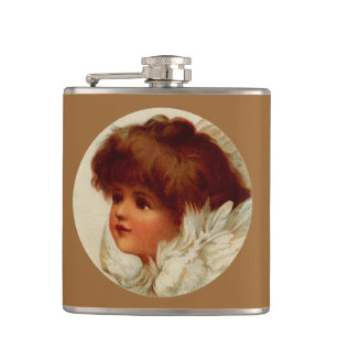 Cherub Angel Flask Heupfles