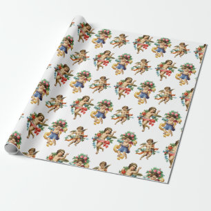  Cherub Angel Gift Wrap Cadeaupapier