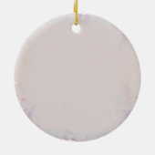 Cherub Angel Heart Keramisch Ornament (Achterkant)