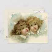 Cherub Angels Briefkaart (Voorkant / Achterkant)