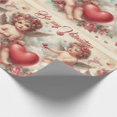  Cherub Angels Cadeaupapier (Hoek)