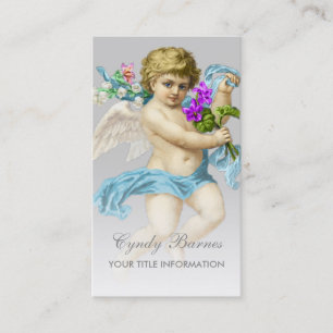 Cherub avec Sash Turquoise N'importe quel Carte de