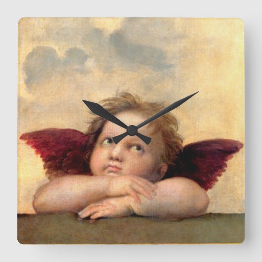 Cherub by Raphael Vierkante Klok (Voorkant)