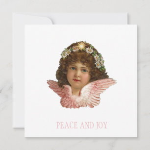 CHERUB CHRISTMAS FLAT KAART