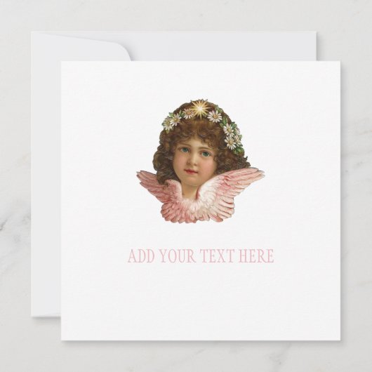  CHERUB CHRISTMAS FLAT KAART (Achterkant)