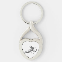  Cherub Cupid Love Sleutelhanger