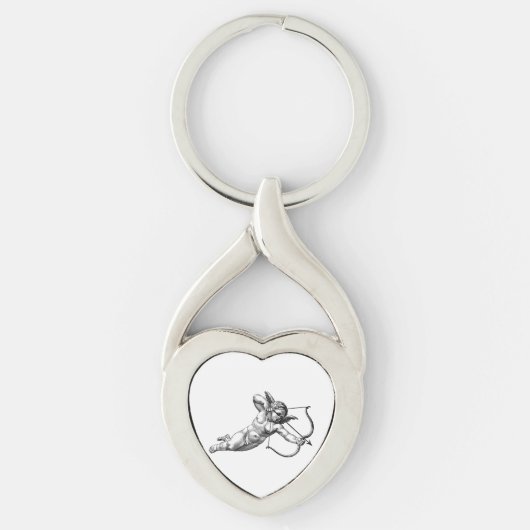  Cherub Cupid Love Sleutelhanger (Voorkant)