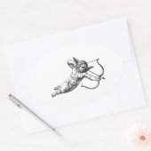  Cherub Cupid Love Sticker Label (Envelop)