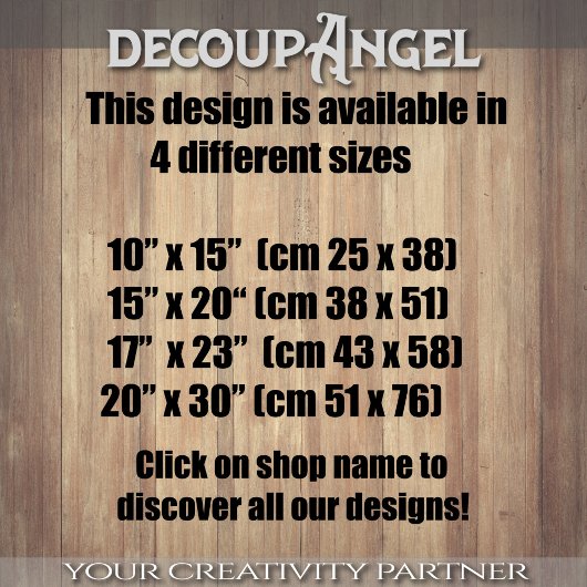 Cherub Doll - Decoupage - Tissuepapier