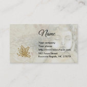 Cherub en Gold Rozen Visitekaartje (Voorkant)