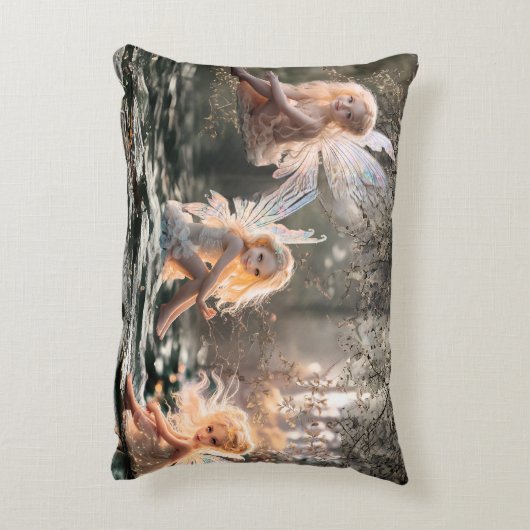 Cherub Fairy Coussin (Dos(Vertical))