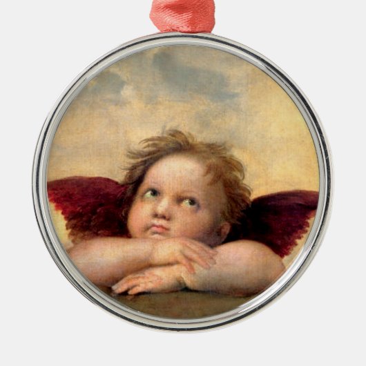 Cherub Metalen Ornament (Voorkant)