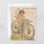 cherub Valentijn briefkaart (Voorkant / Achterkant)