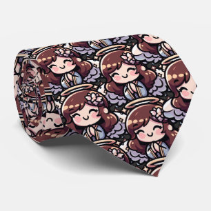 Cherubic Anime Angel - engelachtig, kawaii, Stropdas
