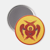 Cherubim magneet orthodox icoon (Voorkant / Achterkant)
