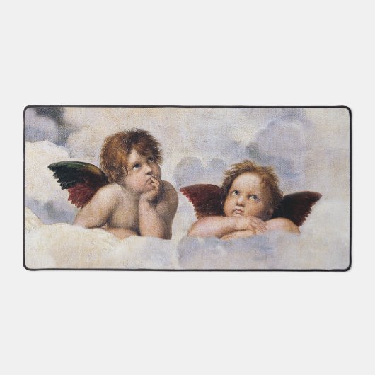 Chérubins, anges ailés peinture de Raffael (Recto)