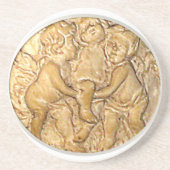 Cherubs ℒ ♥％ 00 20゚ Coastering ☺* Zandsteen Onderzetter (Voorkant)