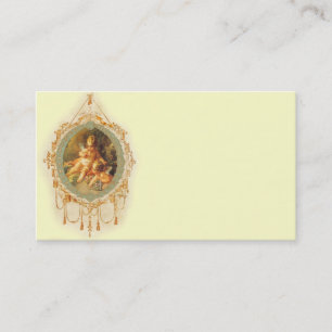 Cherubs dans les Cartes de visite à cadre doré