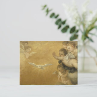 Cherubs en de Heilige Geest -  Kunst Briefkaart