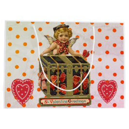 Cherubs en HART Gift Bag Groot Cadeauzakje