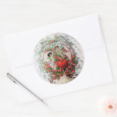 Cherubs et Stickers Saint Valentin de dentelle (Enveloppe)