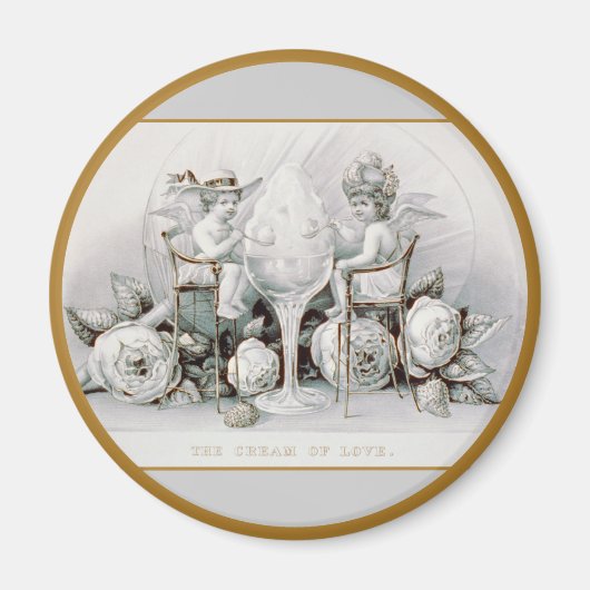 Cherubs & Glace Cream - Magnet #2 (Devant)