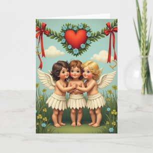 Cherubs Hartelijke Verbindingskaart Kaart