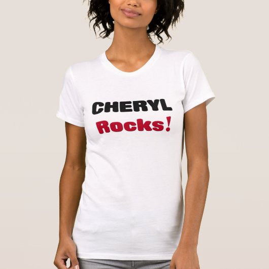 Cheryl Rocks T-shirt (Voorkant)