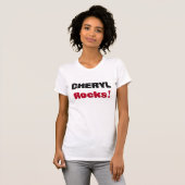Cheryl Rocks T-shirt (Voorkant volledig)