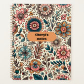 Cheryl's Bloemnotities Planner (Voorkant)