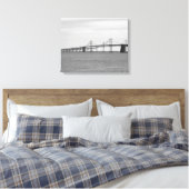 Chesapeake Bay Bridge Canvas Afdruk (Insitu (Slaapkamer))