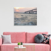 Chesapeake Bay Bridge foto Canvas Afdruk (Insitu (Woonkamer))