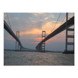 Chesapeake Bay Bridge Foto Poster