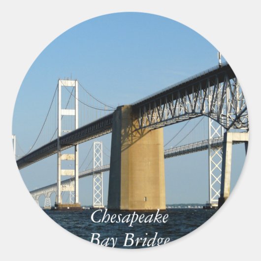 Chesapeake Bay Bridge - STICKER (Voorkant)