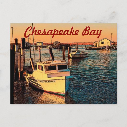 Chesapeake Bay Briefkaart (Voorkant)